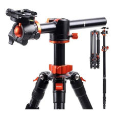 K&F Concept T255A4 Alumínium Kamera Állvány/Tripod / Monopod + BH-28L Gömbfej fotó állvány
