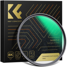 K&amp;FConcept K&amp;F Concept 49mm Shimmer-Diffusion Microfény Szűrő - Nano-X Microlight Csillag Filter objektív szűrő