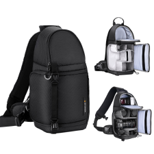 K&amp;FConcept K&amp;F Concept Beta 10L Kamera Fotós hátizsák (Fekete) fotós táska, koffer