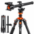 K&FConcept K&F Concept K234A6 Alumínium HR Tripod/ Monopod (196 / 205 cm Állvány) - K234A6+BH-28L