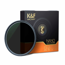 K&amp;FConcept K&amp;F Concept XN20 62mm ND4 Nano-X Neutral Density (ND0.6 2-Stop) - ND szűrő filter objektív szűrő