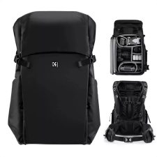 K-F CONCEPT 30L Star Wander 02 fotós hátizsák fekete fotós táska, koffer