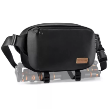 K-F CONCEPT Alpha Sling 10L fotós oldaltáska fekete-barna fotós táska, koffer