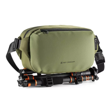  K&F Concept Alpha Sling 10L, fotós oldaltáska, zöld fotós táska, koffer