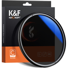 K&F CONCEPT KF01.1430 - 37mm Classic Series Slim MC CPL Szűrő (Kék bevonatú) (KF01.1430) objektív szűrő