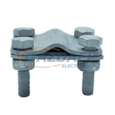 K. Földelő keresztkapocs &quot;SR03 K&quot;, d=8-10mm, 4xM8 villanyszerelés