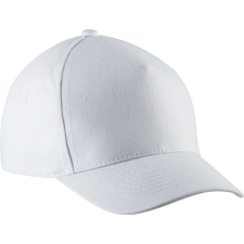 K-UP gyerek, 5 paneles pamut baseball sapka KP149, White gyerek sapka