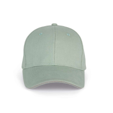 K-UP KP011 hat paneles Baseball sapka K-UP, Sage/Light Grey-U