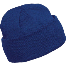 K-UP KP031 kötött duplafalu sapka, Light Royal Blue munkaruha