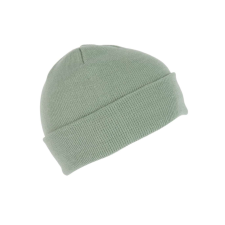 K-UP KP031 kötött duplafalu unisex sapka K-UP, Sage-U munkaruha