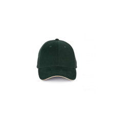 K-UP KP185 CAP WITH CONTRASTING SANDWICH PEAK - 6PANELS U férfi sapka