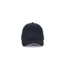 K-UP KP185 CAP WITH CONTRASTING SANDWICH PEAK - 6PANELS U