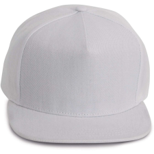 K-UP magas profilú 5 paneles baseball sapka KP159, White/White munkaruha