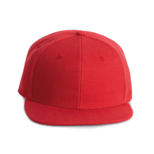 K-UP magas profilú baseball sapka 6 paneles KP160, Red/Red munkaruha