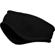 K-UP Uniszex fejpánt K-UP KP874 Fleece Headband -55, Black női sapka