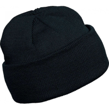 K-UP Uniszex sapka K-UP KP031 Beanie -Egy méret, Black női sapka
