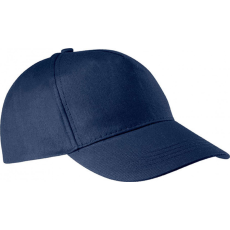 K-UP Uniszex sapka K-UP KP116 Cotton Cap - 5 panels -Egy méret, Navy