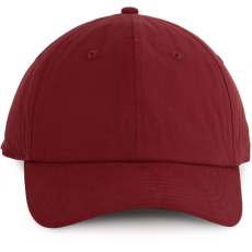 K-UP Uniszex sapka K-UP KP168 6 panel Cap -Egy méret, Dark Chili Red