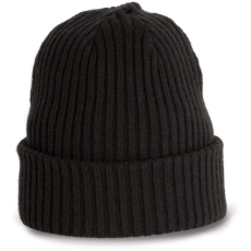 K-UP Uniszex sapka K-UP KP552 Sailor'S Beanie -Egy méret, Black