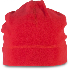 K-UP Uniszex sapka K-UP KP879 polar Fleece Beanie -Egy méret, Red