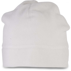 K-UP Uniszex sapka K-UP KP879 polar Fleece Beanie -Egy méret, White