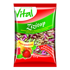 K. Vital zizi cukormentes puffasztott rizs vegyes gyümölcs ízű 25 g reform élelmiszer