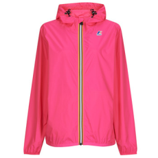 K-Way Széldzseki LE VRAI 4.0 CLAUDE 100% NYLON RECYCLED Rózsaszín EU XL