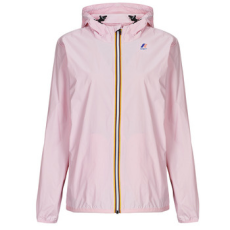 K-Way Széldzseki LE VRAI 4.0 CLAUDE 100% NYLON RECYCLED Rózsaszín EU XL