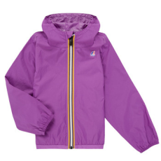 K-Way Széldzseki LE VRAI PETIT CLAUDE 4.0 100 % NYLON RECYCLED Lila 4 éves