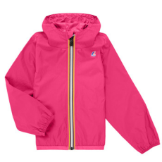 K-Way Széldzseki LE VRAI PETIT CLAUDE 4.0 100 % NYLON RECYCLED Rózsaszín 4 éves