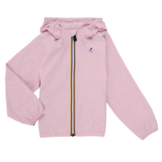 K-Way Széldzseki LE VRAI PETIT CLAUDE 4.0 100 % NYLON RECYCLED Rózsaszín 6 éves