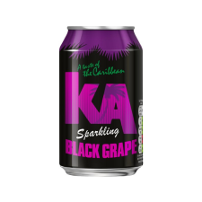 KA Black Grape fekete szőlő ízű szénsavas üdítőital 330ml üdítő, ásványviz, gyümölcslé