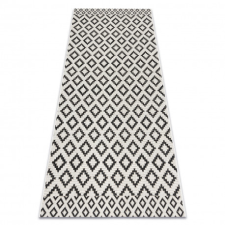  Kab. Fonott sizal flat szőnyeg 49361960 Rombuszok krém / fekete 120x170 cm lakástextília