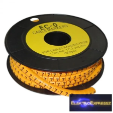  Kábel jelölő 1-es 2,5mm2 villanyszerelés