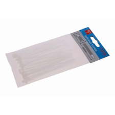 Kábelkötegelő 120 x 2,5 mm fehér 50 db villanyszerelés