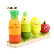 Kabi gyümölcs torony fajáték fajáték