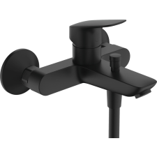 Kád csaptelep Hansgrohe Logis zuhanyszett nélkül 150 mm matt fekete 71400670 csaptelep