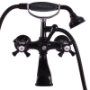 Kád csaptelep RAV SLEZÁK MORAVA zuhanyszettel együtt 150 mm fekete / króm MK359.52CMATC