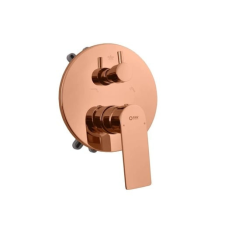  Kád csaptelep RAV SLEZÁK Nil vakolat alatti résszel együtt rózsaarany csiszolt NL187BOXZRK csaptelep