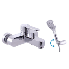 Kád csaptelep RAV SLEZÁK ZAMBEZI zuhanyszettel együtt 150 mm króm ZA054.52 csaptelep