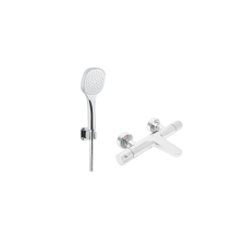 Kád csaptelep SAT zuhanyszettel együtt 150 mm króm SATBST222SET csaptelep