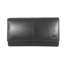Kadro Carelli Nagyméretű női bőr pénztárca fekete színben pénztárca