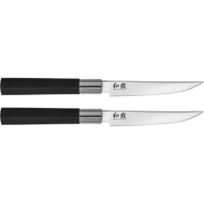  KAI Wasabi WA67S-4 Fekete Steak kés készlet - 12 cm (2 db) kés és bárd