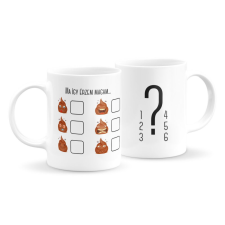  Kaki emoji bögre - jelölős bögrék, csészék