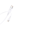 KAKUSIGA KSC-805 TIANSHENG USB TYPE-C KÁBEL 3A 1 MÉTER FEHÉR
