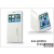 Kalaideng Apple iPhone 6 Plus flipes tok - Kalaideng Iceland 2 Series View Cover - white