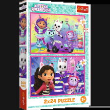 Kalandok Gabby-val puzzle - 2x24 puzzle, kirakós