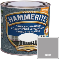 KALAPÁCSLAKK EZÜST - HAMMERITE FÉMFESTÉK - KÖZVETLENÜL A ROZSDÁRA - 0,25L zománcfesték