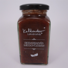  Kaldeneker rebarbarás meggylekvár 312 ml reform élelmiszer