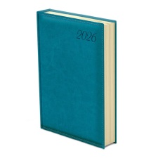 Kalendart Naptár Kft. TopTimer Határidőnapló 2026, I020 B5 (Napi beoszt.) TÜRKIZ határidőnapló